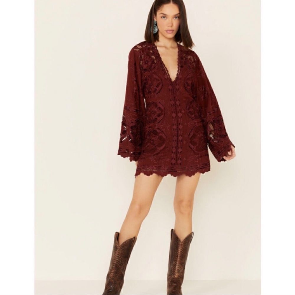 FREE PEOPLE - WOMEN'S NORTHERN LIGHTS MINI DRESS